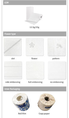 주머니 SGS 13.5g 조직 냅킨지 3 층 고급 티슈