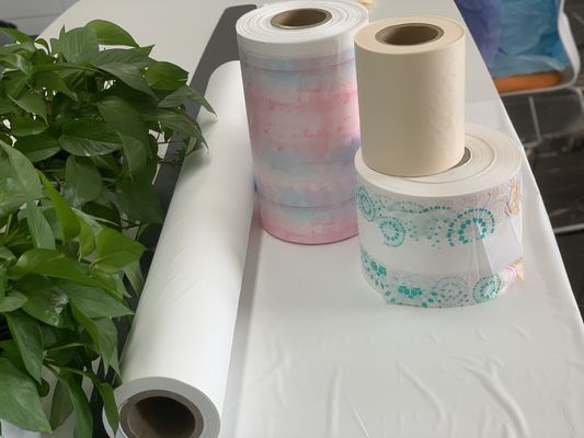 방수읜 20gsm PE 통기성 필름 40gsm 다이어퍼 백시트 필름